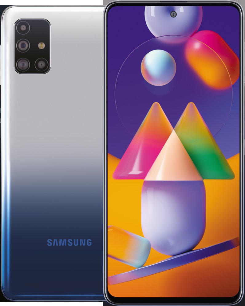 Therealitytech1's tweet photo. Samsung Galaxy M31s Specs:

-Mirage Black &amp; Mirage Blue in 6+128GB &amp; 8+128GB
-6.5" sAMOLED 407 PPI Infinity-O Display
-64 (F/1.8)+12 (F/2.2) UW+5MP (F/2.4) Depth+5 (F/2.4) Macro &amp; 32MP (F/2.2) Front Cam
-6,000mAh Battery, 25W Type-C Charging
-Exynos 9611
#Samsung #samsungm31s https://t.co/R7NgRoGkqE