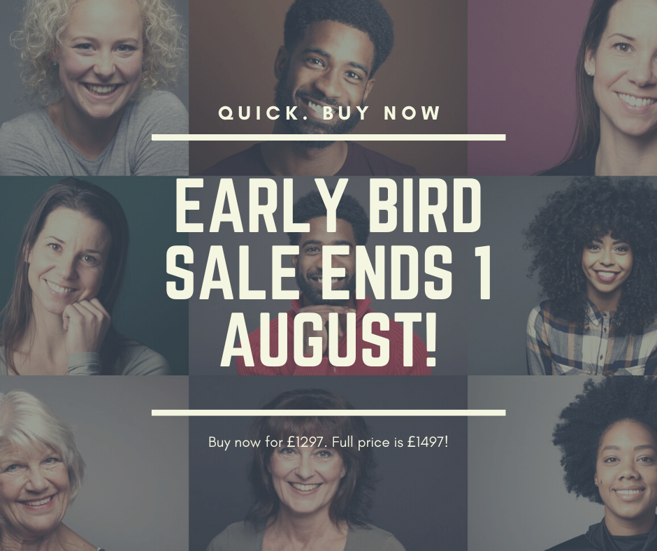Only 8 days left to purchase our training and development programme for £1297. Prices will increase on 1st August to £1497 (Full Membership Price).

Payment plans are available. Get in touch today ceohacks.com to book a call or reserve your place!