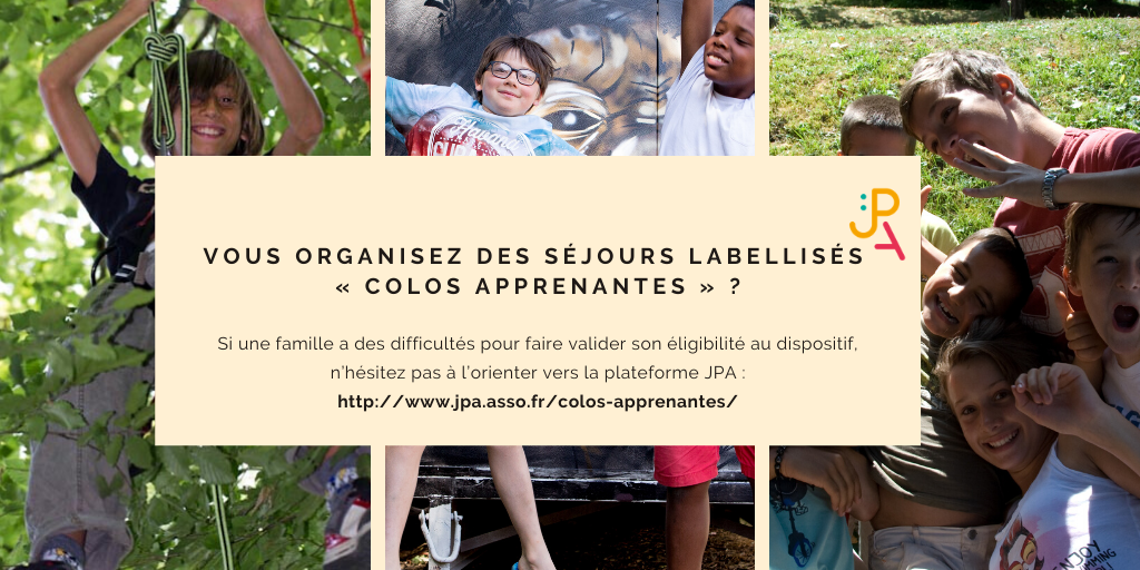 JPA_nationale's tweet photo. Aidez les familles à savoir si elles peuvent bénéficier d'une aide de 500 € pour inscrire leur enfant.
Communiquez l'adresse de la plateforme JPA !
👇👇👇👇
https://t.co/KhMcIQMu4E https://t.co/pnuimNSXP2