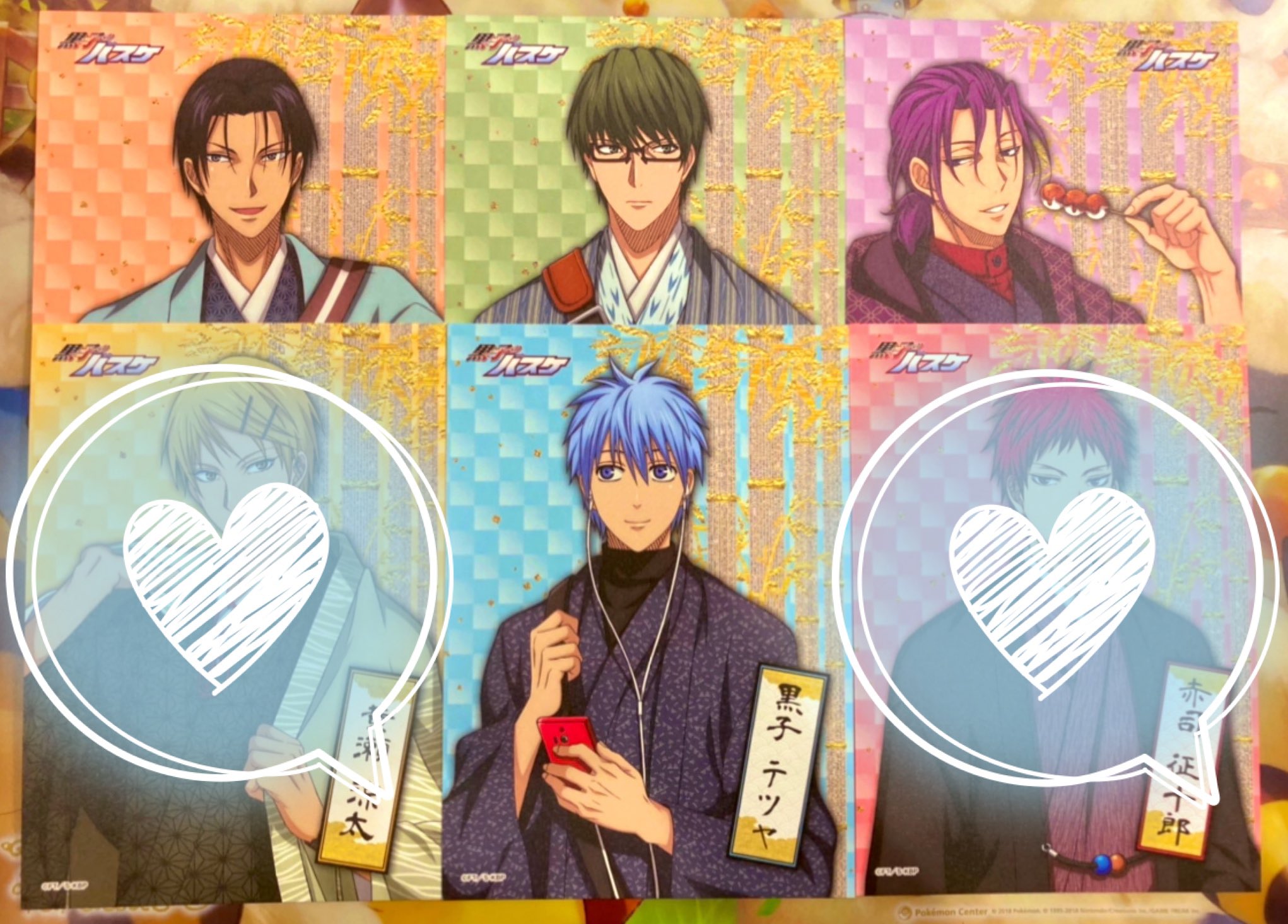 黒子のバスケ 缶バッチ、和紙缶バッチ 黄瀬、火神、高尾、緑間 口コミ