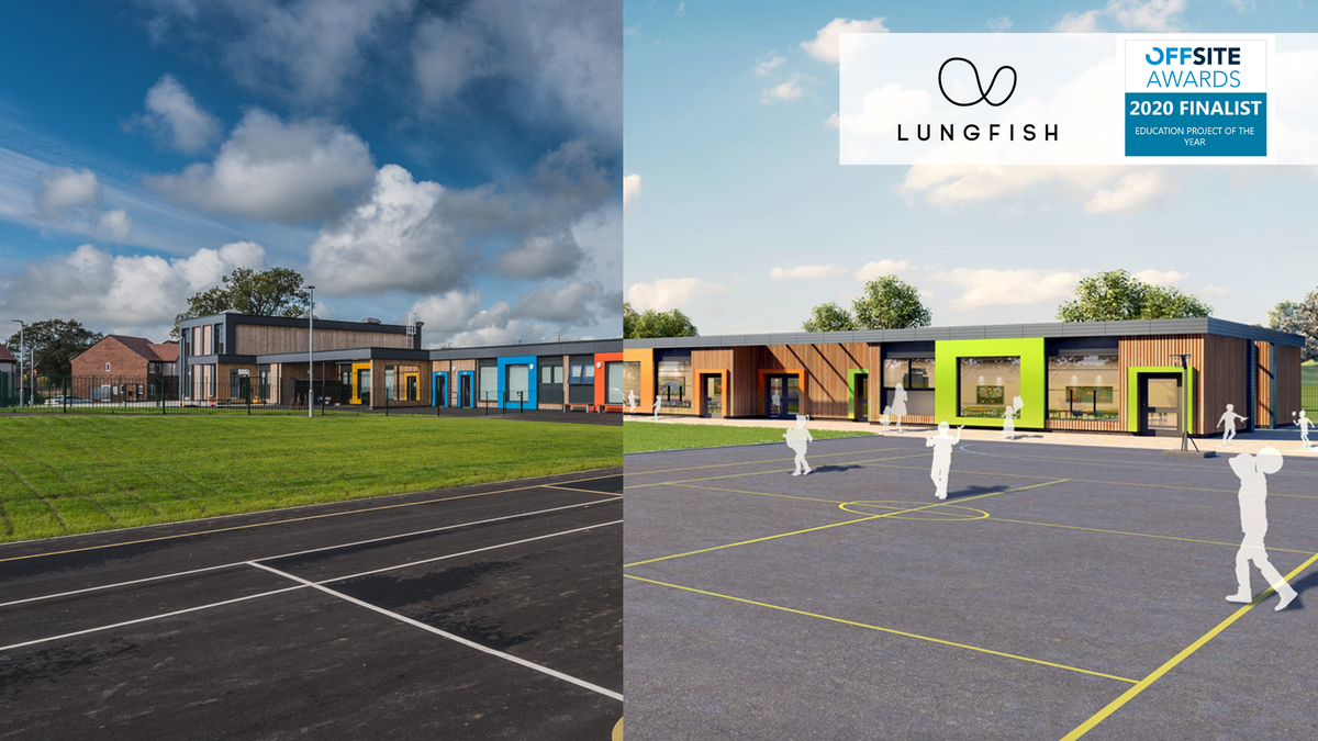 LFarchitects's tweet photo. Almost one year since completion and handover, we’re absolutely thrilled that @HackwoodAcademy has made the shortlist for the #OffsiteAwards #EducationProjectoftheYear. A huge congratulations to the project and delivery teams -https://t.co/1GDX5CFRwi #TeamScape #Offsite #MMC https://t.co/6YbVZqO0I9