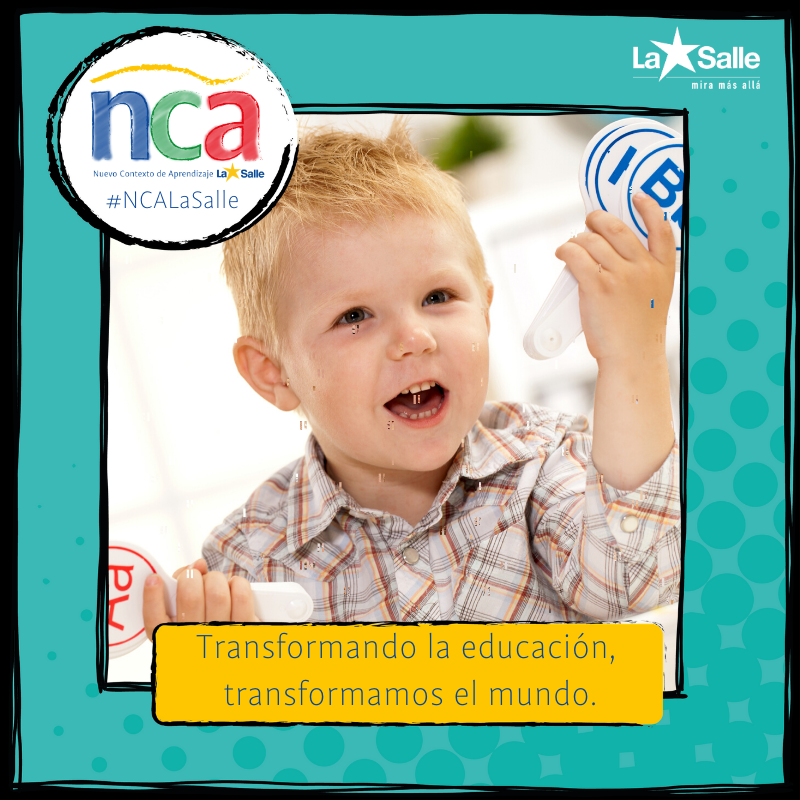 lasallearlep's tweet photo. #NCALaSalle Gestionar las emociones, educar en la interioridad, trabajar los valores, fomentar el aprendizaje cooperativo o aprender a trabajar en equipo son nuestra propuesta. Este es el Nuevo Contexto de Aprendizaje. #YTúQuéEliges https://t.co/fhLmnEShVE https://t.co/a9CdWJowCf