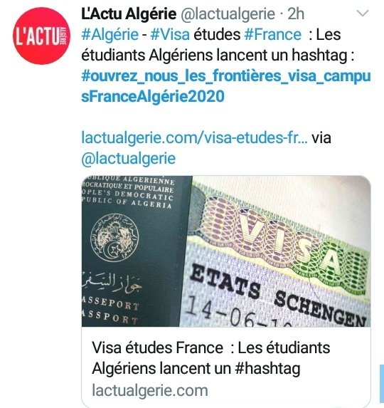 Asma13959301's tweet photo. Enough with this time waste
We are no dolls!
🇩🇿=🇲🇦=🇹🇳=🇫🇷=🌍🌏🌎🗺
#COMPUS_FRANCE
#ouvrez_nous_les_frontières_visa_campusFranceAlgérie2020 https://t.co/tI772Irqec