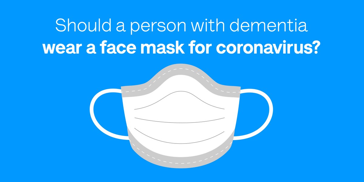 alzheimerssoc's tweet photo. From tomorrow (Friday 24 July) wearing a face covering will be compulsory in shops &amp; supermarkets in England. However, some people living with dementia may not understand why they need to wear one.

Read more and find out who is exempt from wearing a mask. https://t.co/r8m07Dc0Bm https://t.co/ukqaAg5o2U