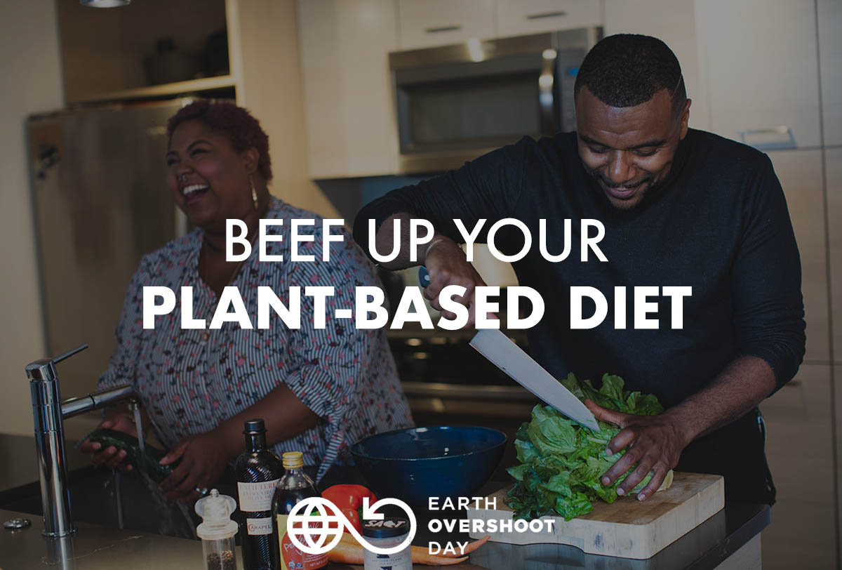 If we reduced global meat consumption by 50% and used more calories from plants, we would #MoveTheDate of #EarthOvershootDay by 5 days! What are you hungry for? How often can you skip meat and enjoy a vegetarian meal? Read more here: bit.ly/2B4H27V