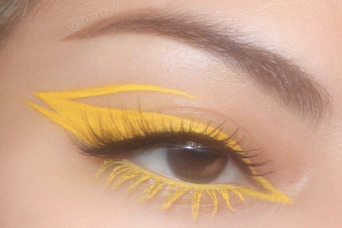 femmeduart's tweet photo. eyeliner looks by harbsy https://t.co/EkP7sAzasp
