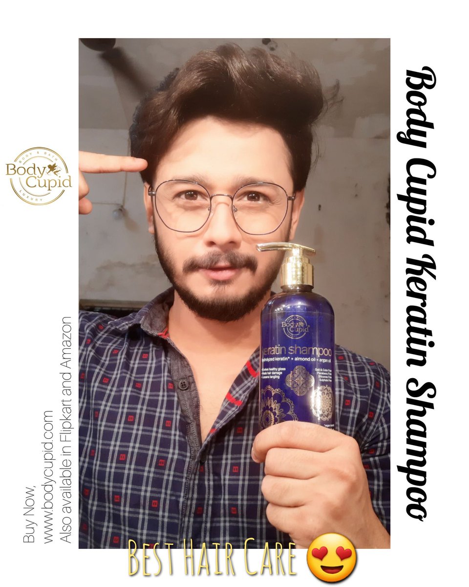 Act_Pritam's tweet photo. Are you searching for a good shampoo for your hair care? 🤔
.
Go for @bodycupid Keratin Shampoo..!✌🏻
Yes..! I am using it..! 😃
You can buy it from there official website,
https://t.co/vff5yVSDsU
You can get this in @amazonIN &amp; @Flipkart also.🤩 https://t.co/OTHg3Gthct