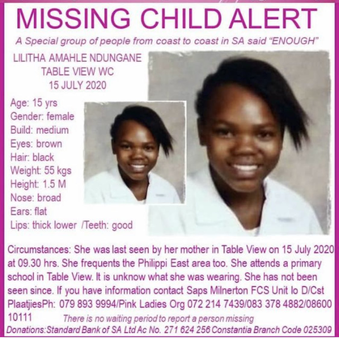 Anelisa Ndungane tweet media