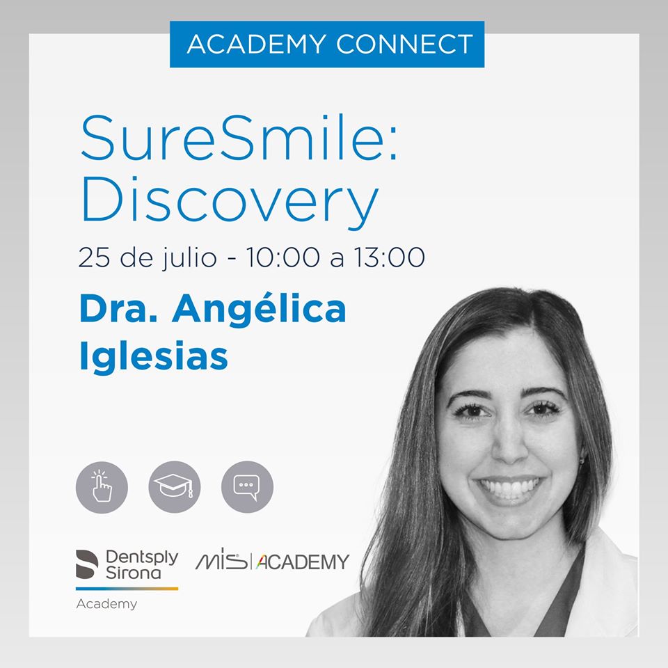 DS_Iberia's tweet photo. Último curso de #AcademyConnect antes de las vacaciones 🌞 ¿Te apuntas?
La Dra. Angélica Iglesias nos hablará de @suresmile  el 25 de julio ⏰ Inscríbete aquí: https://t.co/asqQe9Bqae
#SureSmile #Ortodoncia https://t.co/YfIwEacuQo