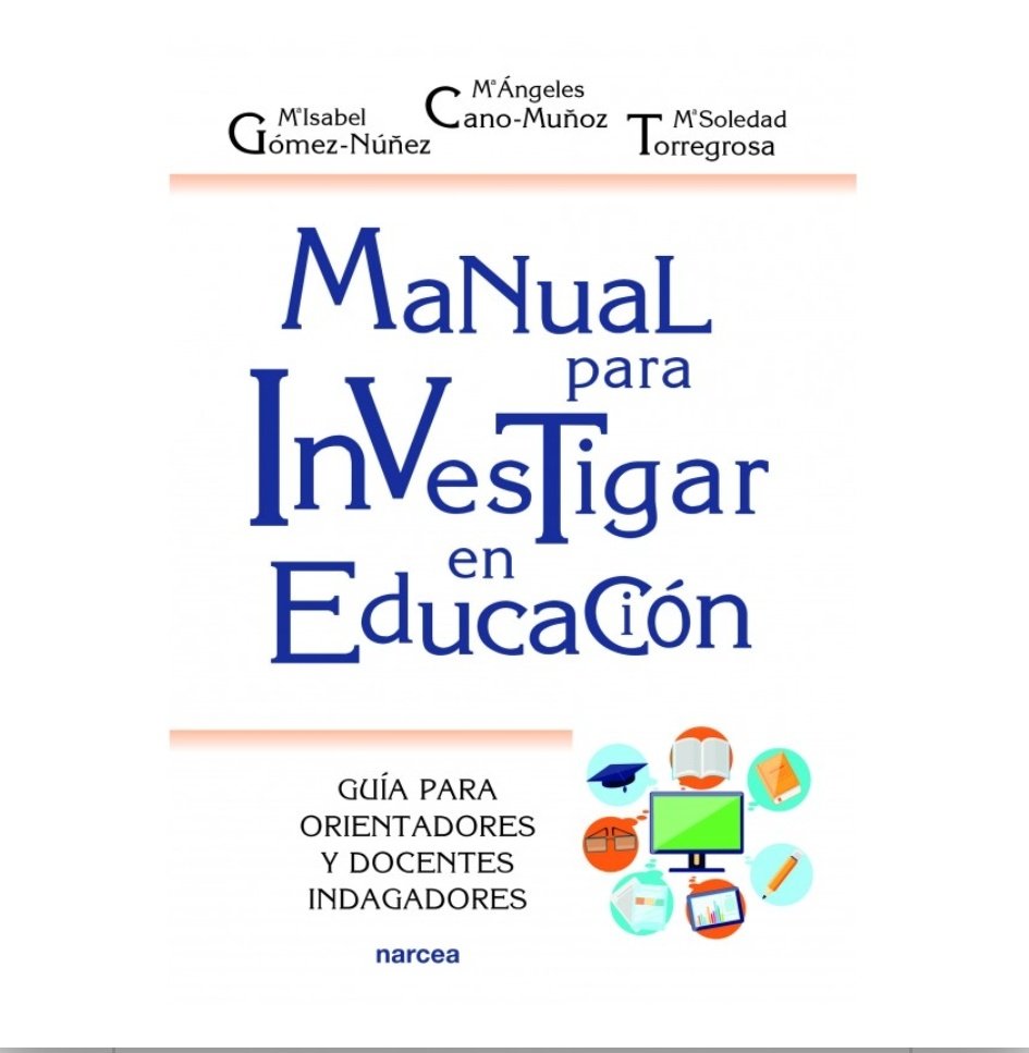 Nuestras compañeras e investigadoras de <a href="/UCAMeducacion/">UCAM Educación</a> Mª Ángeles Cano, Marisol Torregrosa junto a María Isabel Gómez han publicado un interesante manual para los que deseen iniciarse en el apasionante mundo de la investigación en Educación.