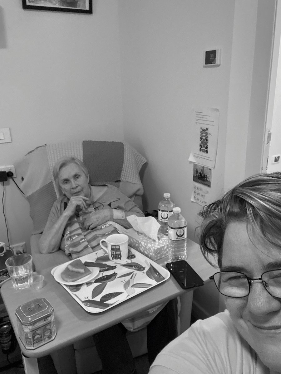 My Mum (Dr Marie-Claire) has Alzheimer's, so she has tricky days (she's ok with me posting this). She was a bit upset today, so I caught up with her after lunch to have a laugh. She was ok with me taking a photo, but 'only in B/W'. She's amazing... here's why... 1/