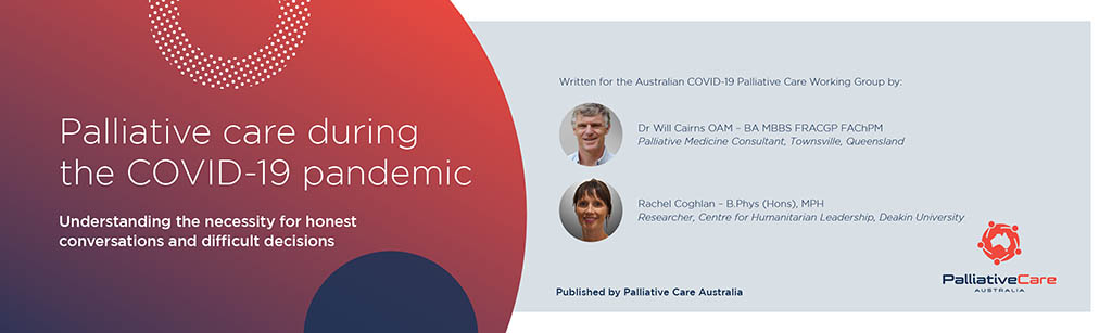 New report by Australian COVID-19 Palliative Care Working Group &amp; published by <a href="/Pall_Care_Aus/">Palliative Care Australia</a> hopes to guide a greater understanding of the challenge the #COVID19 pandemic poses for delivery of health services and #palliativecare Dr Will Cairns <a href="/rachelcogs/">Rachel Coghlan</a> palliativecare.org.au/palliative-car…