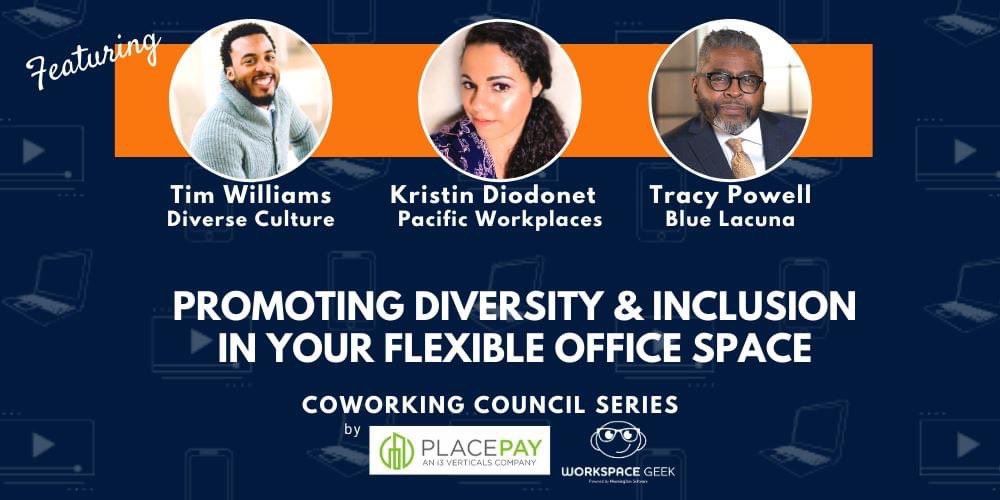 tracygpowell's tweet photo. I am hoping I can share some insight on how I create a diverse and inclusive workspace.  Looking forward to the discussion as we need to create more spaces in our communities. #coworking #inclusive #diverse #coworkingspaces https://t.co/kSDuMATpZE