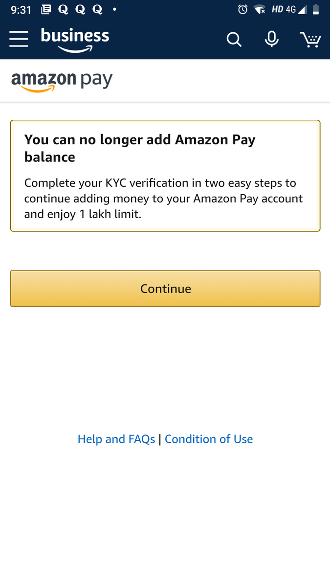 NassNetwork's tweet photo. @AmitAgarwal @AmazonNews_IN Though amazon pay is great product, it has technical issues, after 10000 limit it doesn't allow you to add money. I have contacted customer support multiple times. Still the issue is not resolving. I shop every month in Amazon but I am loosing out all the offers https://t.co/rIFQBMwjoY