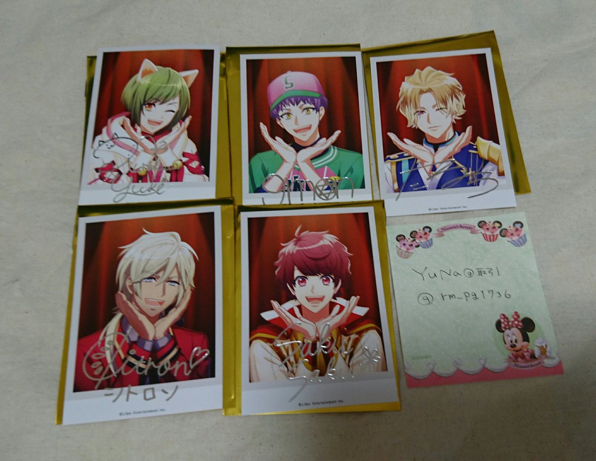 rm_pg1736's tweet photo. @TRHK_Kyou 初めまして、検索より失礼いたします。当方咲也箔押し1枚所持しております。きょう様の天馬との交換は可能でしょうか？ツイフィ確認させていただきました。ご検討お願いいたします。 https://t.co/SnX6oIhsId