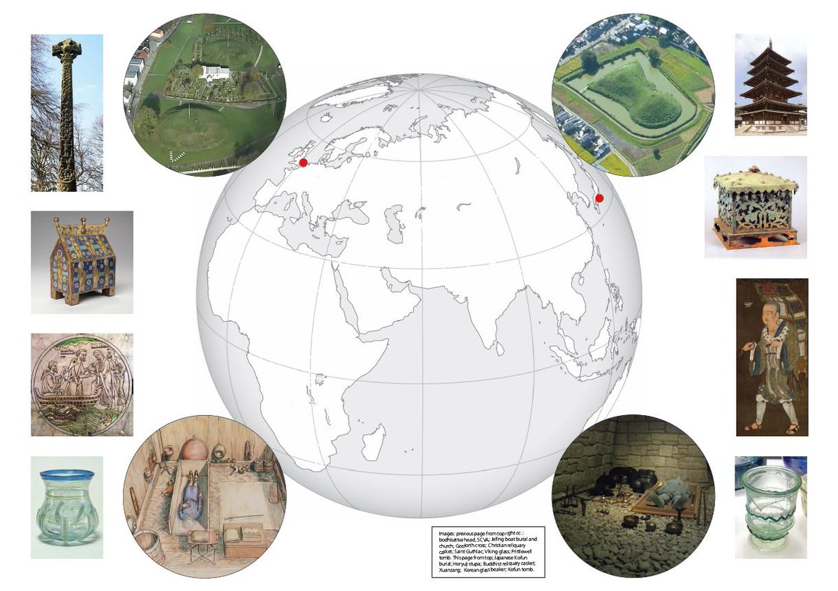 One of our current projects "Nara to Norwich: arrivals &amp; beliefs at the extremities of the Silk Roads 500-1000" examines the archaeological and historical similarities and differences between the two places at either end of Eurasia. Exhibition coming next year! #NorfolkDay