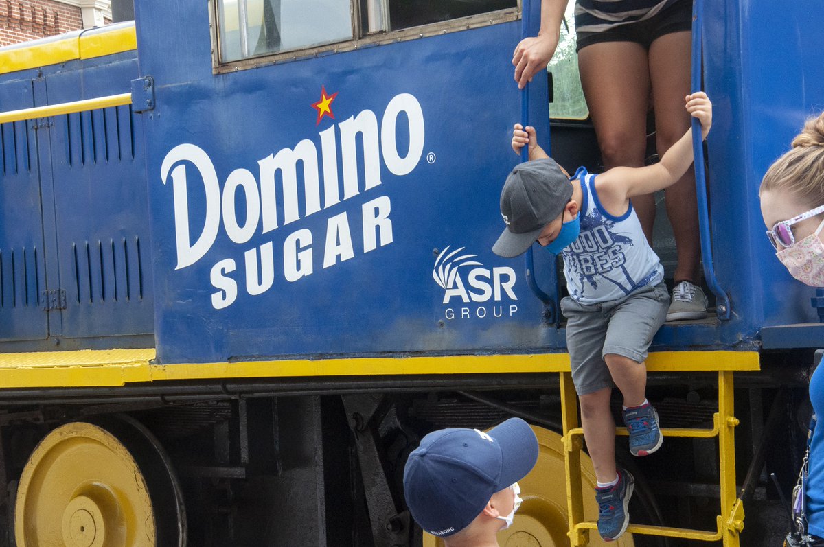 nat_railroad's tweet photo. Start your Thursday riding the rails! Sweet Toot rides: 10-11 AM & FREE with admission. Then hop on board the Mile One Express at 11:30 to travel along the nation's first mile of commercial railroad. Plan your safe visit to the B&O today! https://t.co/LMjchluOts
#MyBmore #VisitBO https://t.co/xESlBJ8ItB