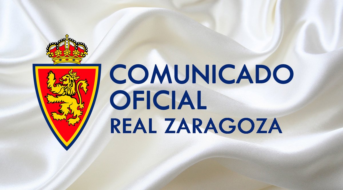 RealZaragoza's tweet photo. COMUNICADO OFICIAL | Sobre el expediente abierto por LaLiga en la vuelta a los entrenamientos 

https://t.co/kwBgMjckFC https://t.co/ZUDwUNnMDK