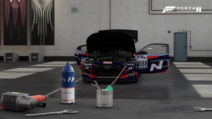 FSRGarside's tweet photo. All set for media night / testing session before season 5 touring car trophy kick starts again next week.@forzaracingFRL
This season il be paired with @STR_Dorgan 
In the hyandai velestor N .
Another class paint done by @STR_Friks 
Looks stunning 💪👏👏👏 https://t.co/jIrrv8F3Xm