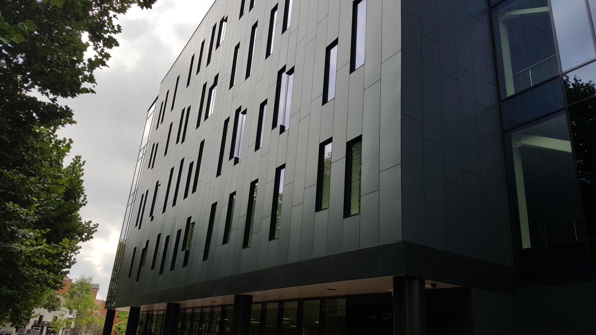 TrespaTweets's tweet photo. Trespa® Meteon® is the perfect choice for a timeless, modern, attractive and welcoming commercial office. Decor: Trespa® Meteon® A25.8.1 Anthracite Grey. Architect: Franklin Ellis Architects. 📍Leicester, United Kingdom.
#ThinkTrespa #office #meteon #facade #cladding #exterior https://t.co/YWgsrXYG1c