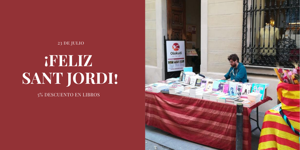 Olokuti's tweet photo. Ven a celebrar este Sant Jordi tan atípico con nosotros.Sí, es pleno verano y vamos en chanclas,pero sigue siendo una de fiestas más bonitas que existen. 🌹🌹🌹📚 📚📚 Pasa a saludarnos y echa un vistazo a los títulos que tenemos. Hoy tienes un 5% de descuento en libros. https://t.co/E485l8UjUB