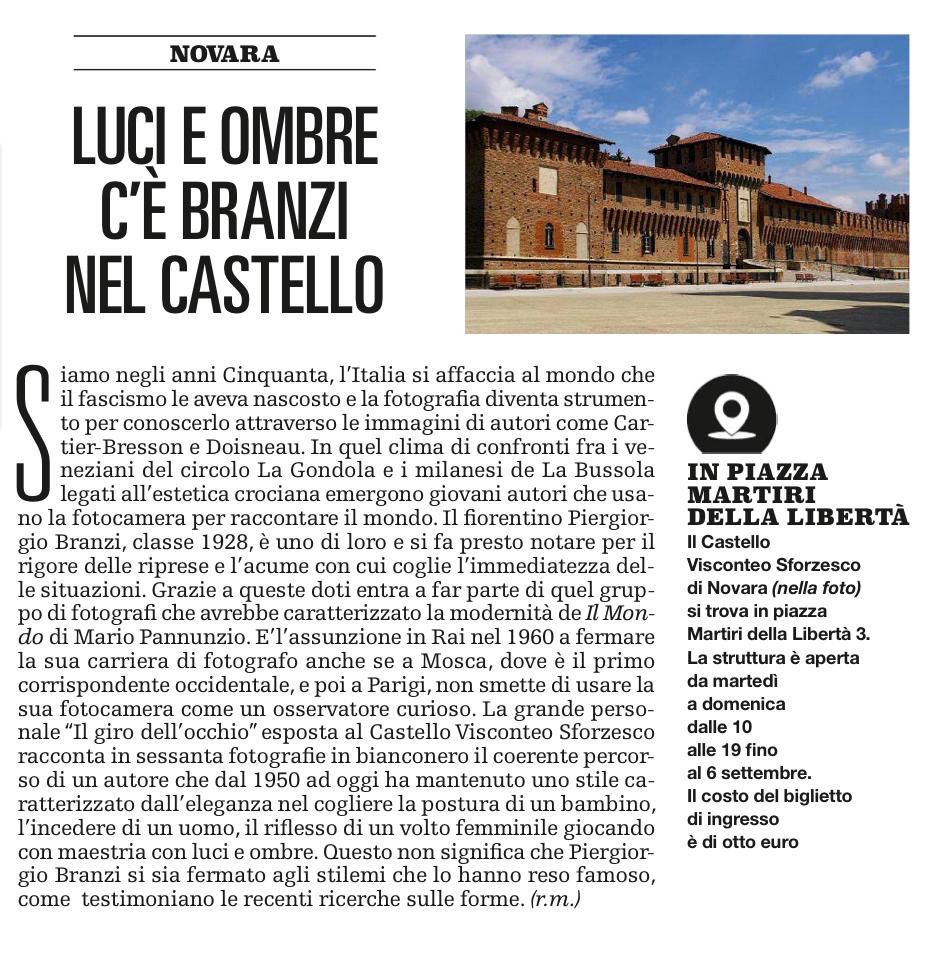 ClpMilano's tweet photo. #CLPress | Un #TuttoMilano CLP! 😎  Piergiorgio Branzi al Castello Visconteo Sforzesco di #Novara, #IngeMorath al @MUDIMilano, l'Aperitivo con Leonardo all’@Ambrosiana1609 e il campus estivo #Extralab al @MuseoMaga 🤙

#CLPRelazioniPubbliche @repubblica https://t.co/DiVaeyHAxt