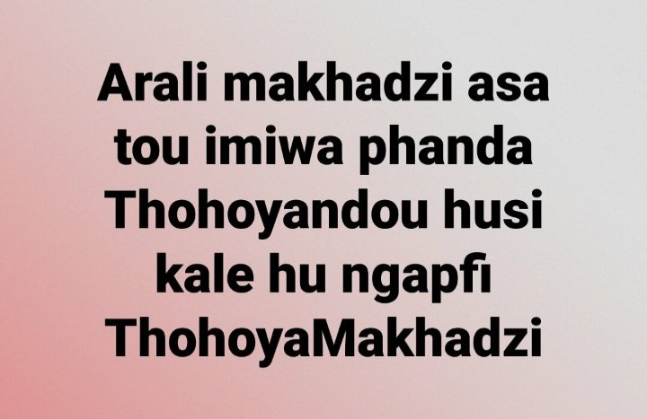 Enos02301954's tweet photo. @Makhadzi_Legion https://t.co/7cHqGZ4s2A