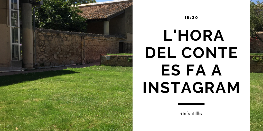 BCanSumarro's tweet image. Avui, l’Hora del Conte es trasllada des dels jardins de la Can Sumarro al jardí virtual de Instagram. A les 18:30!! Us hi esperem a tots!! 💐🌸🌻🌼🌹🌷🍀🌿🐞
#HoraDelConte #ElsJardinsDeLaCansu #BibliotequesLH

ow.ly/Lafi50AF6gt
