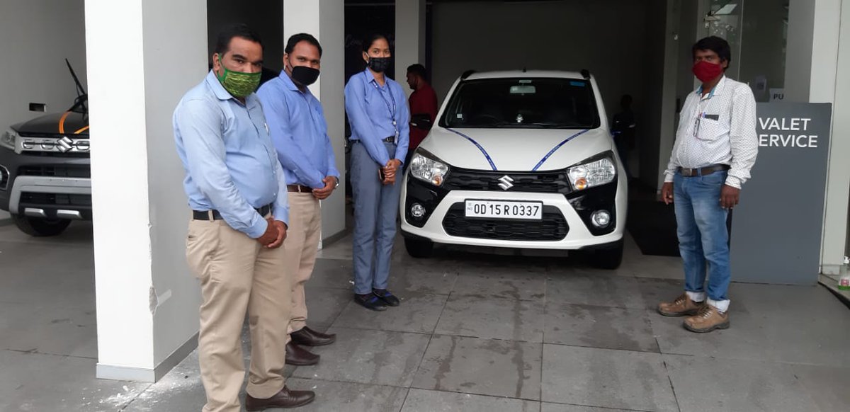 odcmotors's tweet photo. Here's Wishing you Beautiful Memories with your New Celerio. Heartiest congratulations Mr. Kuber Choudhary &amp; family.
Team Odyssey Motors Sambalpur https://t.co/RvRPNVu4bg