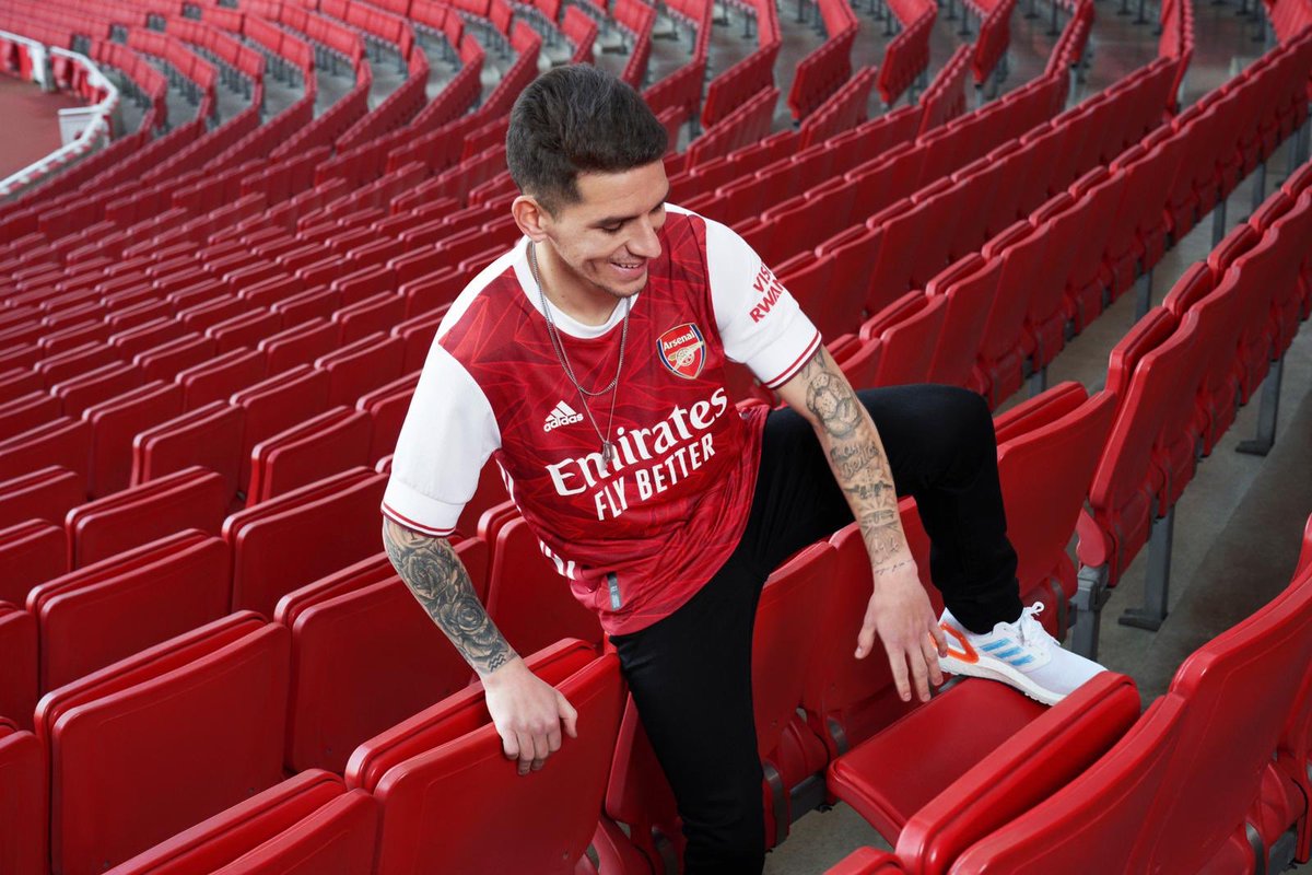 Lucas Torreira #LT14 (@ltorreira34) on Twitter photo Nueva camiseta! / New home jersey! π΄βͺοΈ <a href="/adidasfootball/">adidas Football</a> @arsenal #readyforsport #createdwithadidas Nueva camiseta! / New home jersey! π΄βͺοΈ <a href="/adidasfootball/">adidas Football</a> @arsenal #readyforsport #createdwithadidas