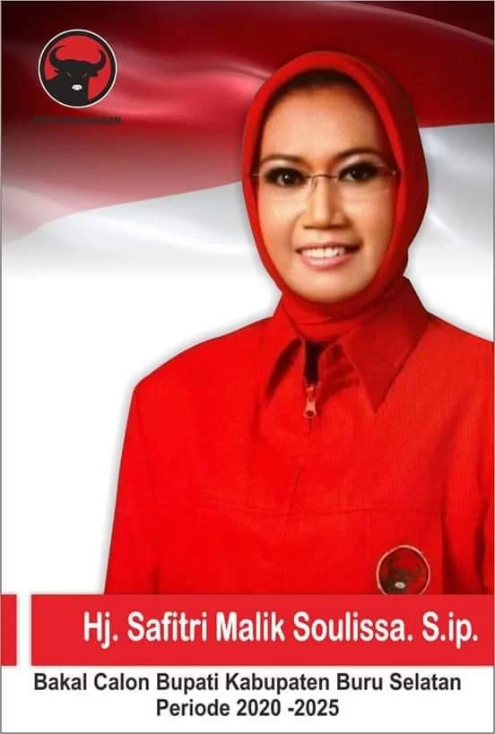 20. Safitri Malik Soulisa, istri Bupati Buru Selatan (ca-Bupati Buru Selatan)