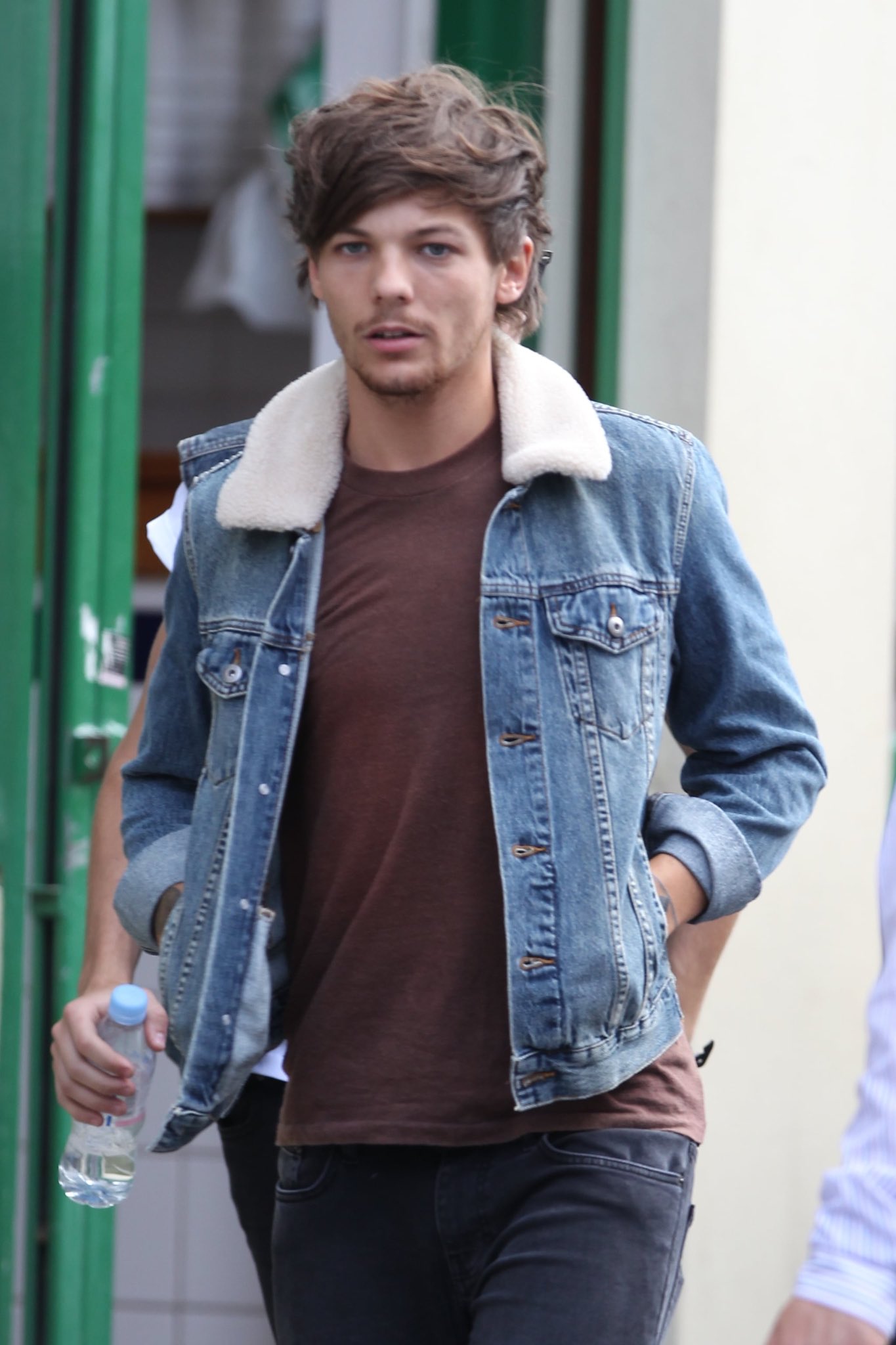 jean jacket louis tomlinson diy｜TikTok Search