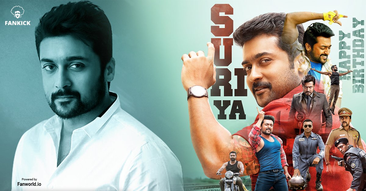 FanKickTolly's tweet photo. Soorarai Pottru star Suriya turns 45 today. It has been a dream journey for the actor since his debut with Tamil movie, Nerukku Neru. Fankick wishes the actor all the best for his upcoming movies.
#HappyBirthdaySuriya #HBDSuriya @Suriya_offl https://t.co/9FAqQQqtAN