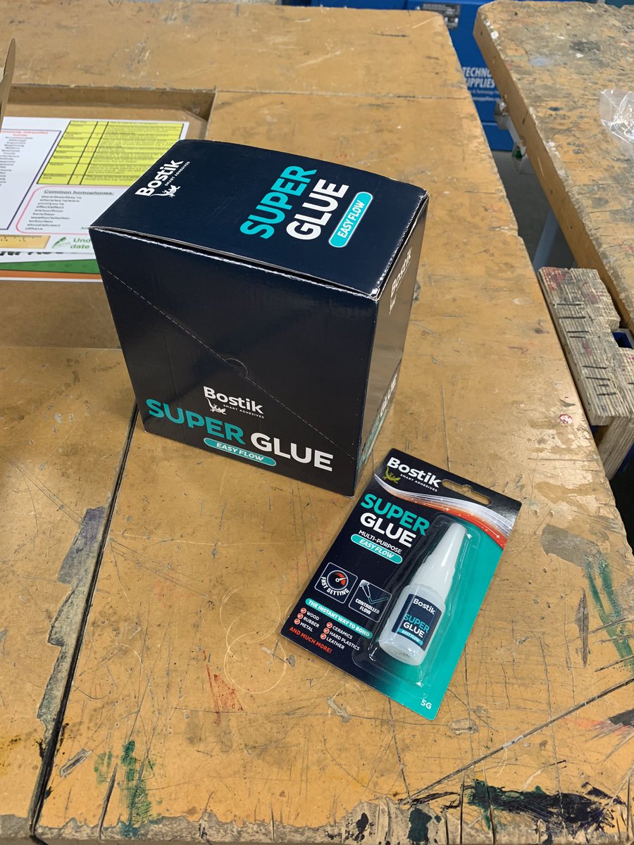 As a continuation of our previous post, today we’re giving a huge thanks to <a href="/bostik/">Bostik</a> for sponsoring us!

During physical testing, we discovered that the Bostik Super Glue with easy flow is the best glue to hold our car parts together.

#sponsored #slidesportsentity #stem