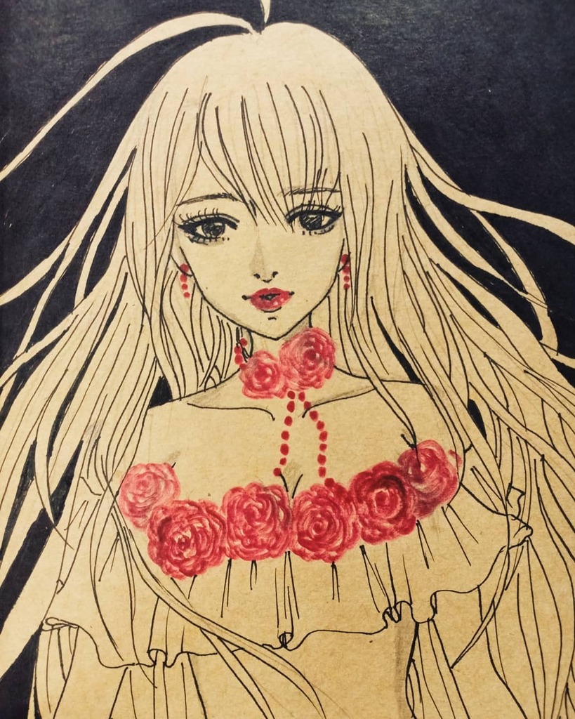 randomarty23's tweet photo. 🌹🌹🌹Rose
Practice sketch
Ink on journal

#randomarty #ink #sketch #animedrawing #rose #red #illustration https://t.co/NcvVJIFLvO https://t.co/YzLsTqoj1N