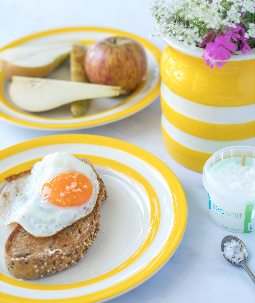 Breakfast with a side of sunshine 🙌

Yellow <a href="/cornishware/">Cornishware</a> makes us so happy in the morning! ☺️