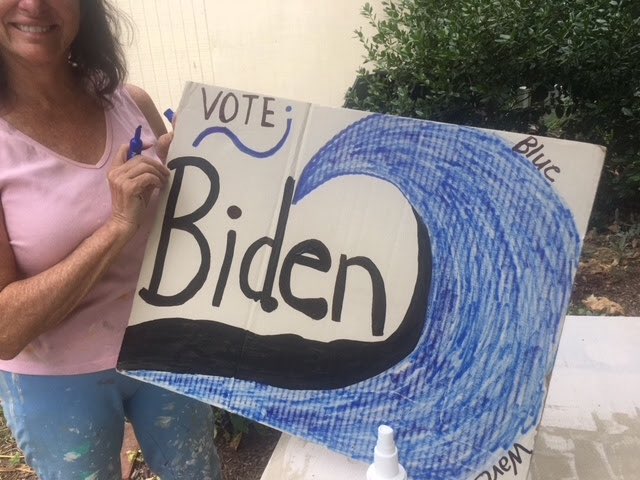 ForVirginians's tweet photo. Show us your hand made Vote ⁦@JoeBiden⁩  signs Virginia ! https://t.co/bffL61tcsp