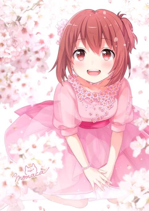 Skebのご依頼で、結城友奈ちゃんを描かせていただきました?
照井春佳さんがイベントでお召になってた衣装です✨ふわふわ〜✨ 