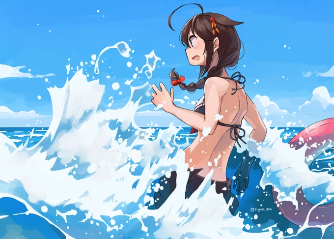 波VS時雨 