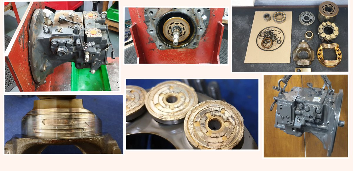 Komatsu PW170 Hydraulic Pump Repair

The Pump was fully reconditioned, replacing all damaged/worn parts along with all bearings and seals and the unit left here with 12 months written warranty.  
#Komatsu #HydraulicRepairSpecialists  #repair #warranty #SkilledTrade