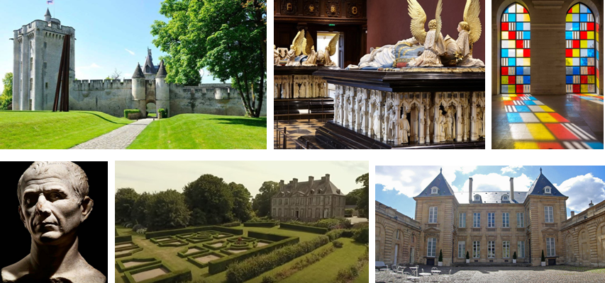 Tour de France des Alumni : 
- Bordeaux 31/07 : <a href="/madd_Bordeaux/">madd-bordeaux</a>; 
- Cherbourg 14 et 15/08 : château de Carneville;
- Arles 19/08 : <a href="/MuseeArlantique/">Musée départemental Arles antique</a> 
- Dijon 24/08 : MBA <a href="/museesdijon/">Musées de Dijon</a> 
- Vez 27/08 : collections d'art contemporain et du donjon de Vez
➡️ Sur inscription
#ecoledulouvre