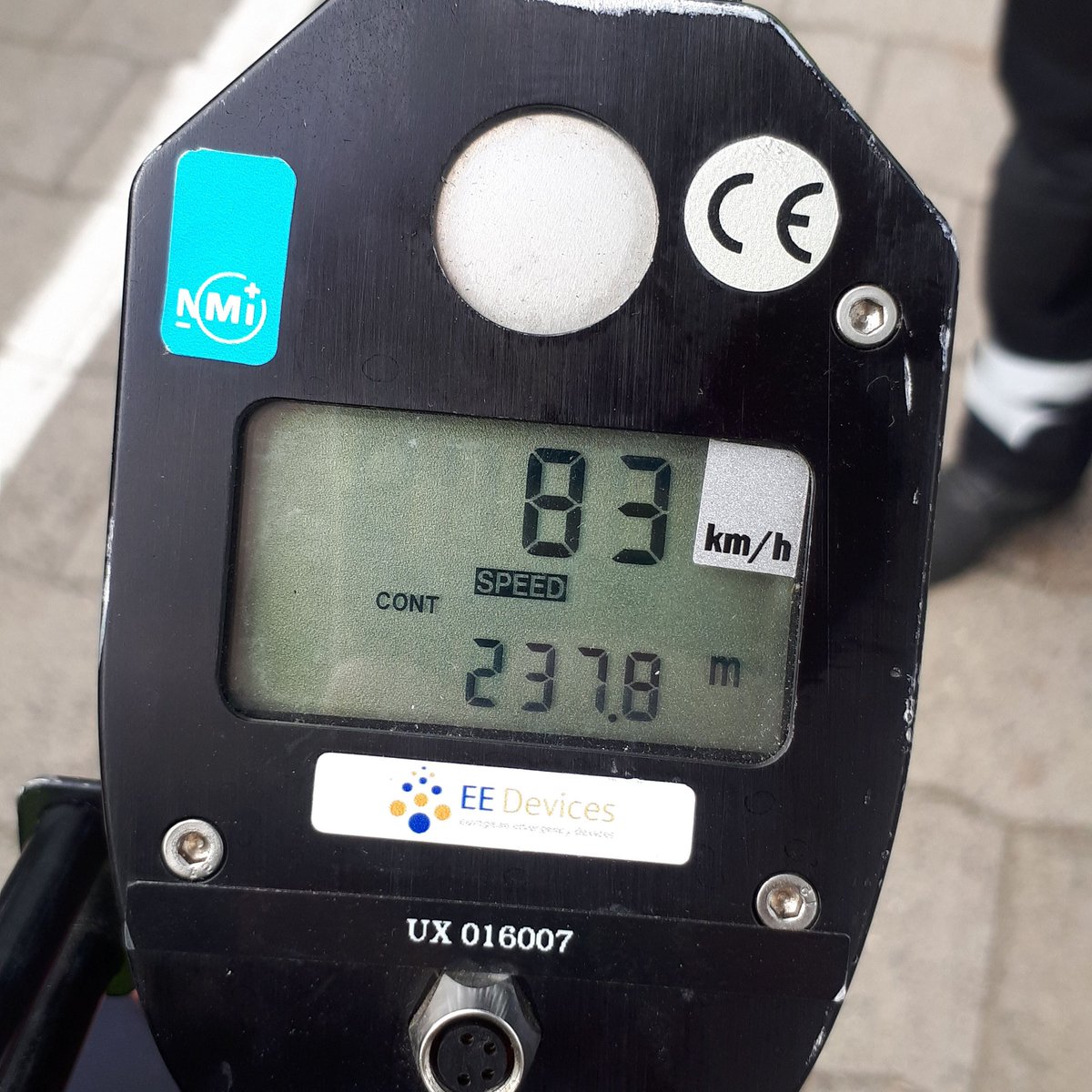 Melding politie Hoofdweg Buitenkaag