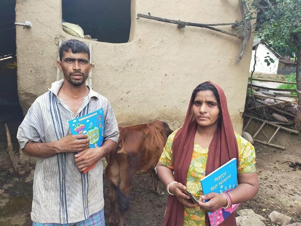 ians_india's tweet photo. A poor family in #HimachalPradesh had to sell their cow, a substantial source of income, for just Rs 6,000 to buy a #smartphone so that their two children could stay connected with online studies amid the #COVID19lockdown.

Photo: IANS https://t.co/IyiBzTA1GK