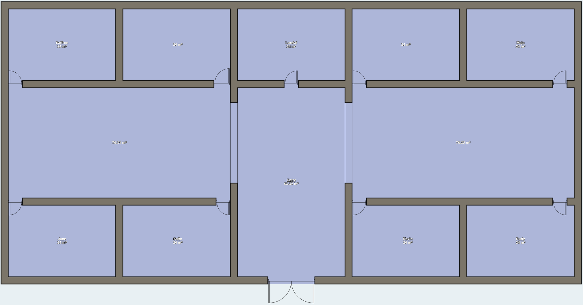 Dorm Floor Plan