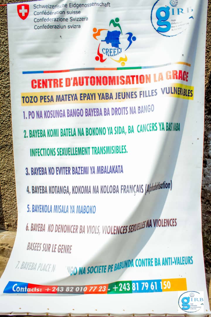 KatumbweYves's tweet photo. @creeij2011 , @Suisse et #GIRB se sont serrés les coudes pour venir à l'aide aux jeunes filles vulnérables, leur apprendre un métier,  l'alphabétisation et les accompagner dans plusieurs autres processus nécessaires à leur #autonomisation. 3/3 https://t.co/uiIoLhhkKt