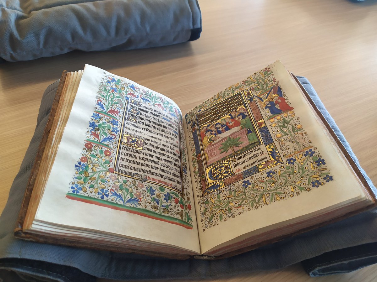 loiseaupha's tweet image. Actuellement squattant gaiement la bibliothèque municipale de Rennes pour ma thèse. 
Vous êtes en votre jalousie, je suis dans mes manuscrits 😎