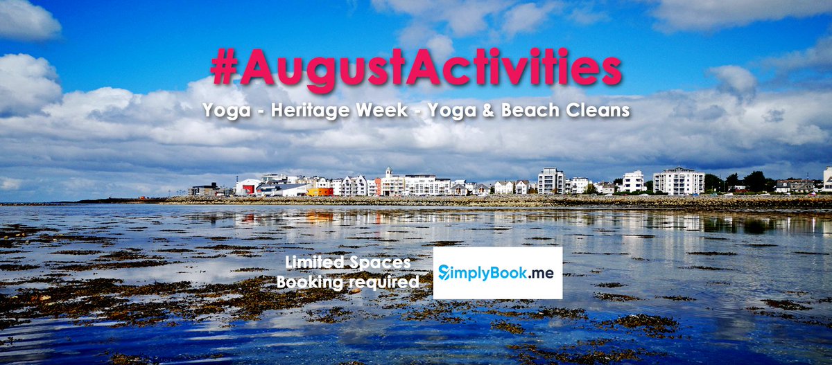 GalwayAquarium's tweet photo. A host of #AugustActivities inc. @CleanCoasts beach cleans, Yoga and Heritage events, Grattan Beach. Galway #feelsbigger looking forward to seeing you all. @Sineadloveyoga @GalwayBayTours 
@GalwayCoCo @Failte_Ireland discover #Salthill #MakeABreakForIt https://t.co/lW4k1FvgCj