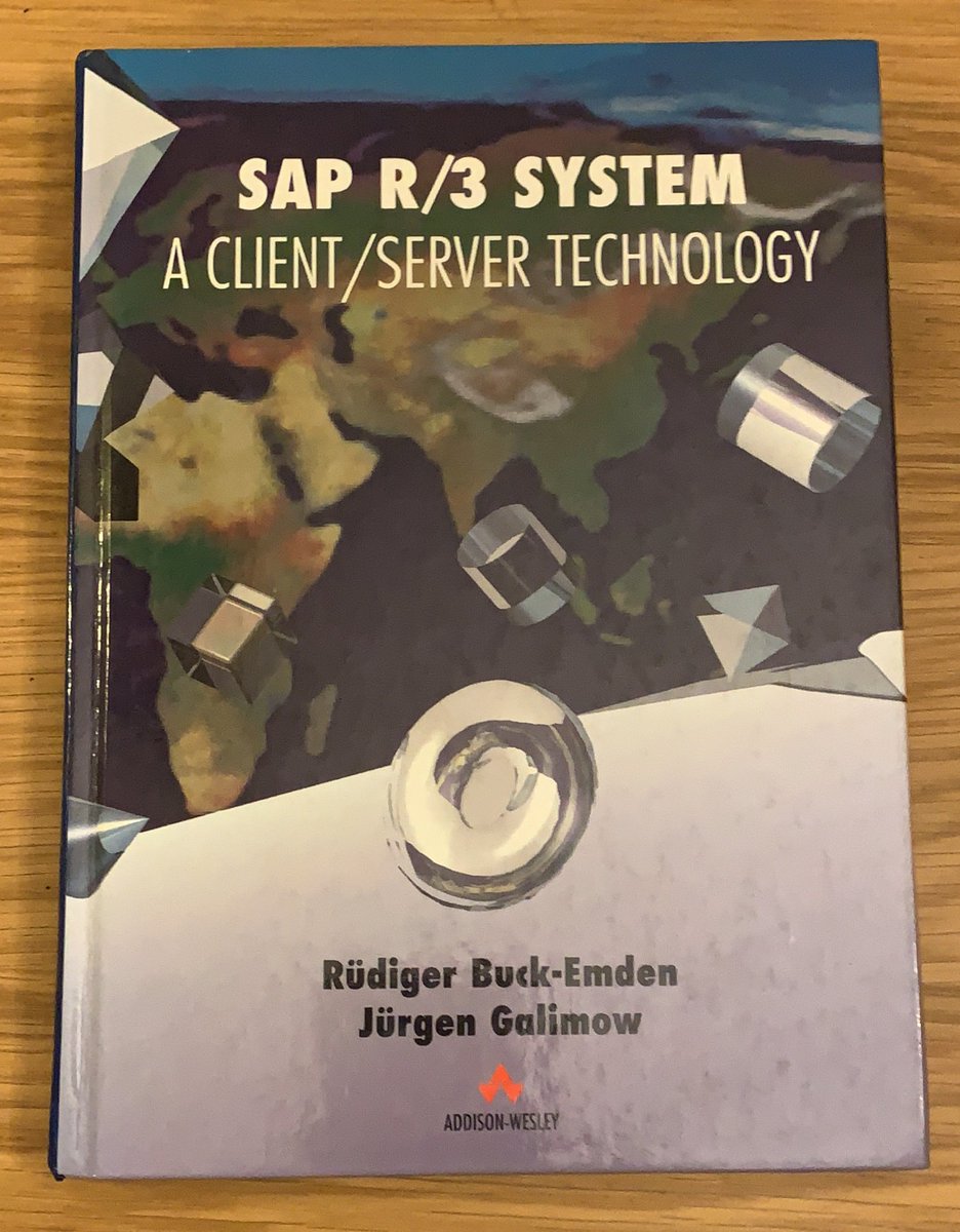 jhmoy's tweet photo. @JelenaAtLarge I had exactly that book! Here’s one from my early SAP years. circa 1996 https://t.co/T5Kl0nHlEF