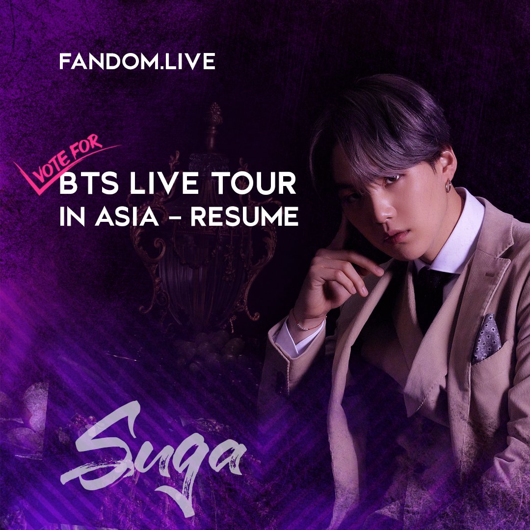 FandomLiveMusic's tweet photo. Hello Army,
Voting event for BTS Live Tour in APAC - Round 2 is going to an end next week!
You still have 7 days left to turn the table by Voting and Sharing »
👉  https://t.co/oQ13zzeijU 

👉 Remember to check inbox and confirm your vote.

#fandomlive #fandomlivemusic #bts #army https://t.co/l4mmuv3ec0