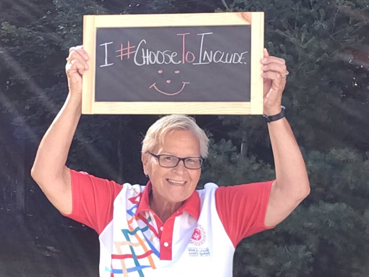 I definitely #ChooseToInclude    As a Coach for Special Olympics you too can make a difference!  #Specialolympicontario